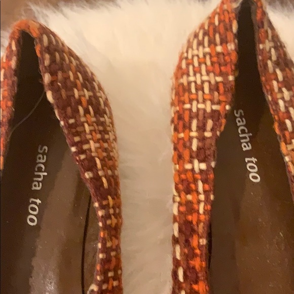 Fabric shoes with flowers - Picture 4 of 6